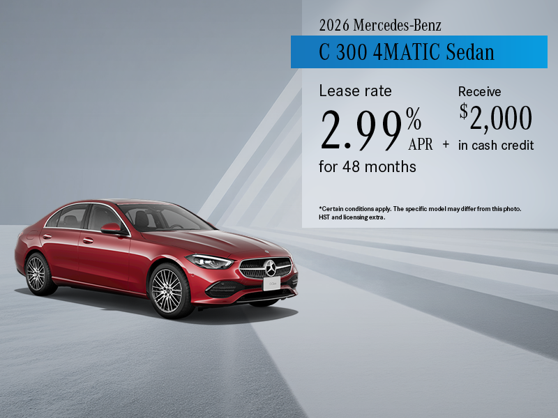 2026 C 300 4Matic Sedan