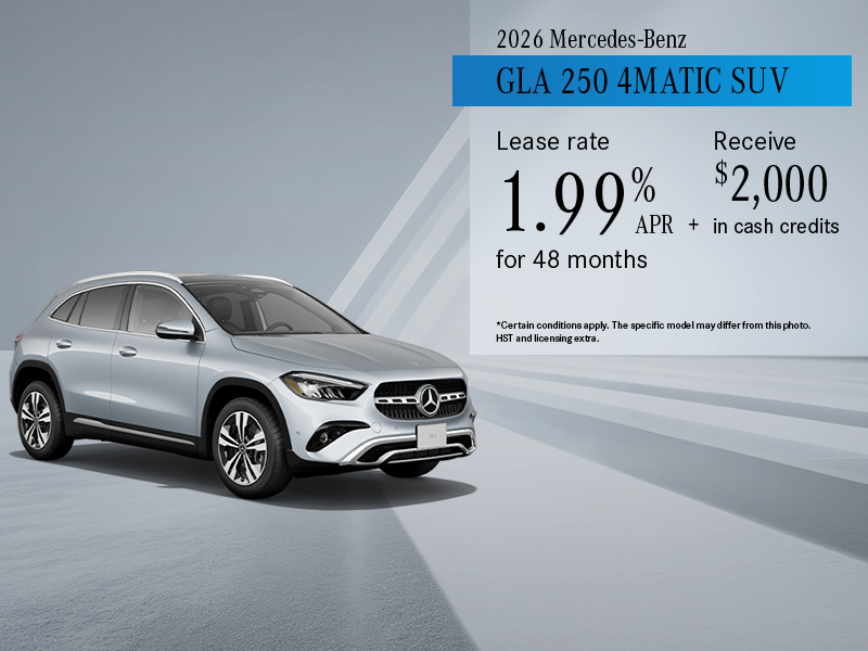 2026 GLA 250 4MATIC SUV