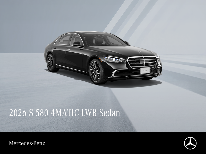 2026 S-Class : 48-Month Lease at 6.99%