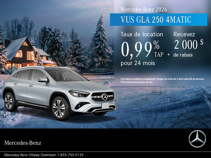 VUS GLA 250 4MATIC 2026