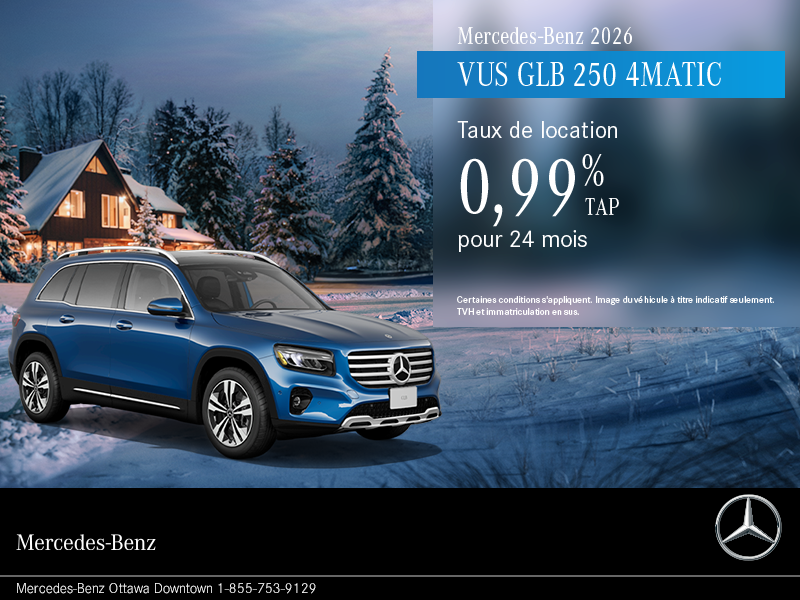 VUS GLB 250 4MATIC 2026