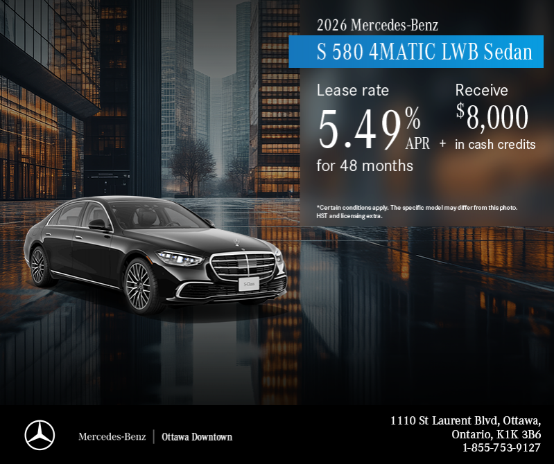 2026 S 580 4MATIC LWB Sedan