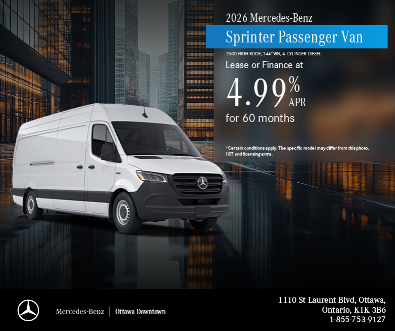 2026 Sprinter Passenger Van