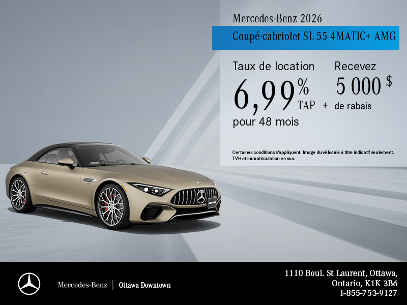 2026 Coupé-cabriolet SL 55 4MATIC+ AMG