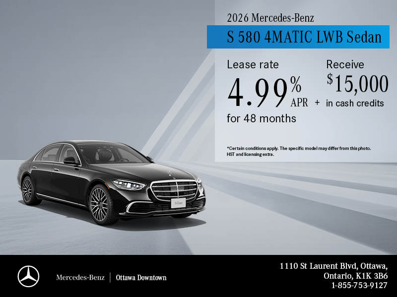2026 S 580 4MATIC LWB Sedan