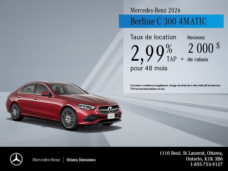 Berline C 300 4Matic 2026