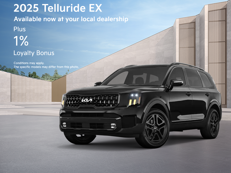 Get the 2025 Kia Telluride!