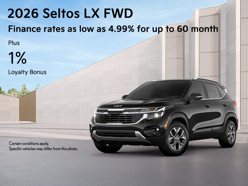 Get the 2026 Kia Seltos!