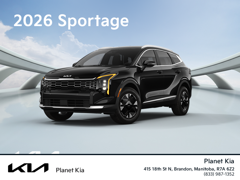 Get the 2026 Kia Sportage!