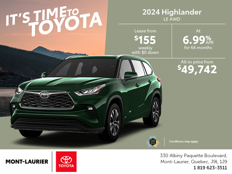 2024 Toyota Highlander