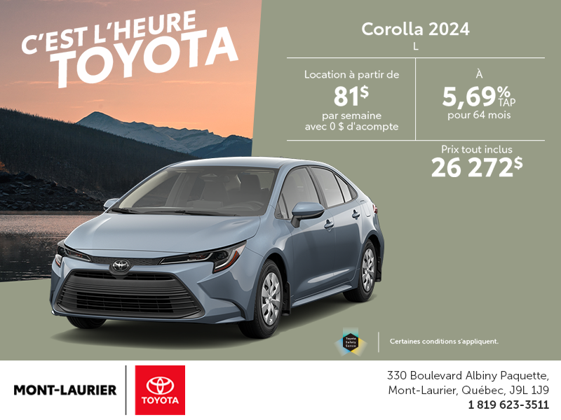 Toyota Corolla 2024