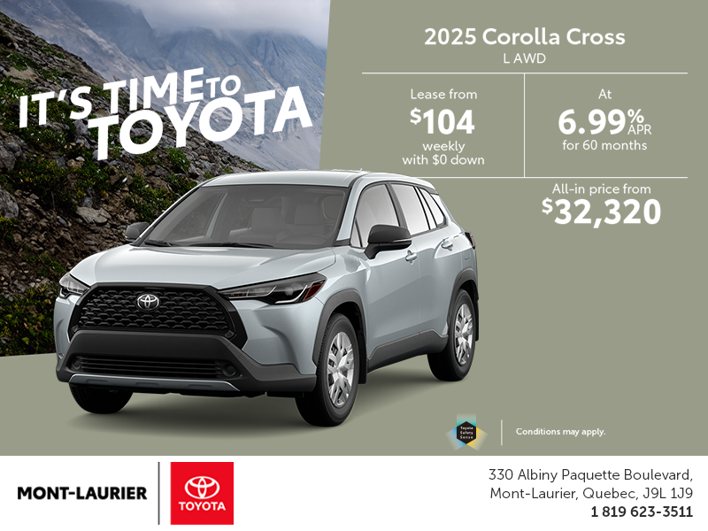 2025 Toyota Corolla Cross