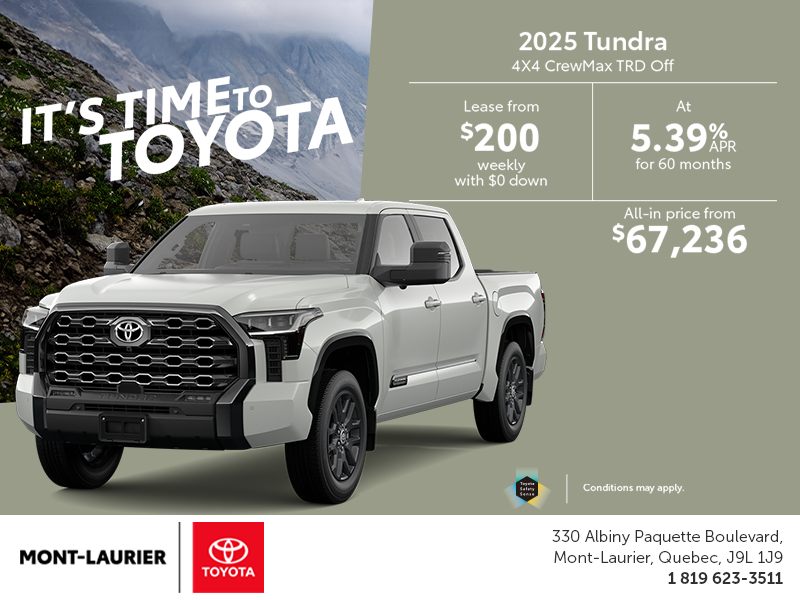 2025 Toyota Tundra