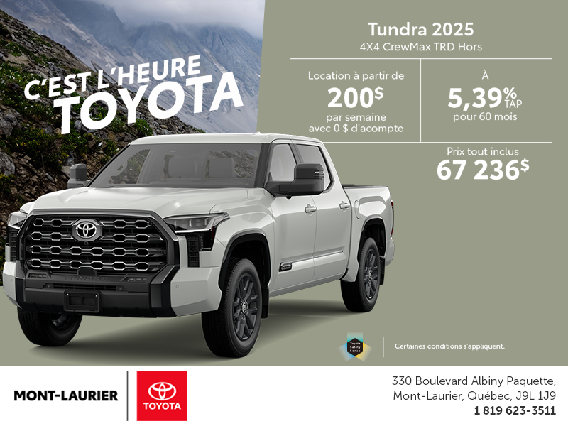 Toyota Tundra 2025