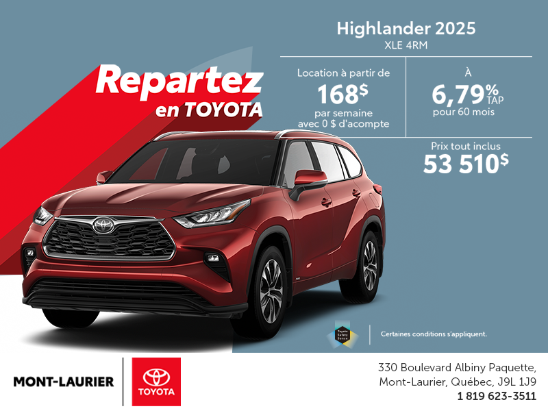 Toyota Highlander 2025