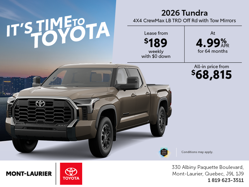 2026 Toyota Tundra