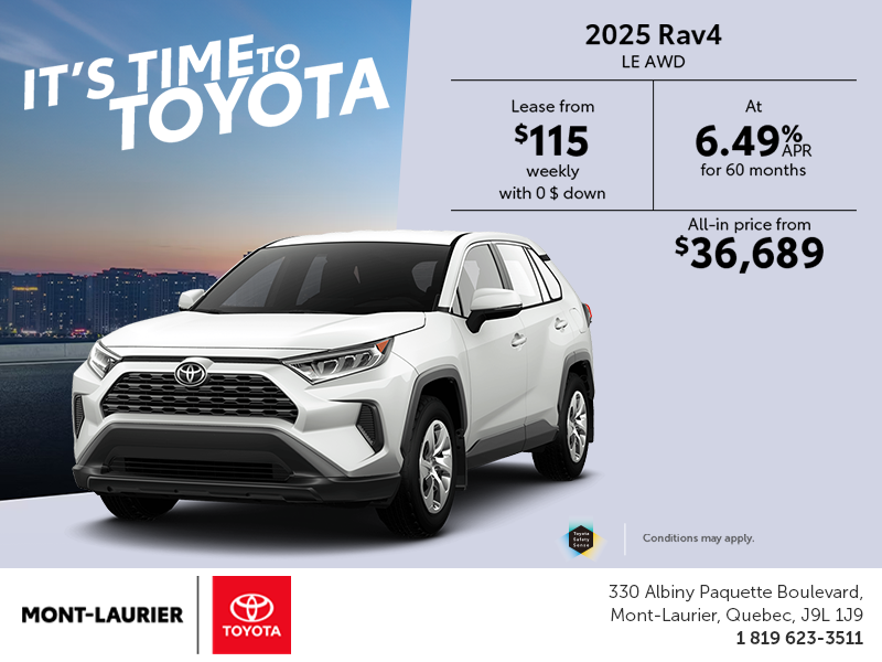 2025 Toyota RAV4