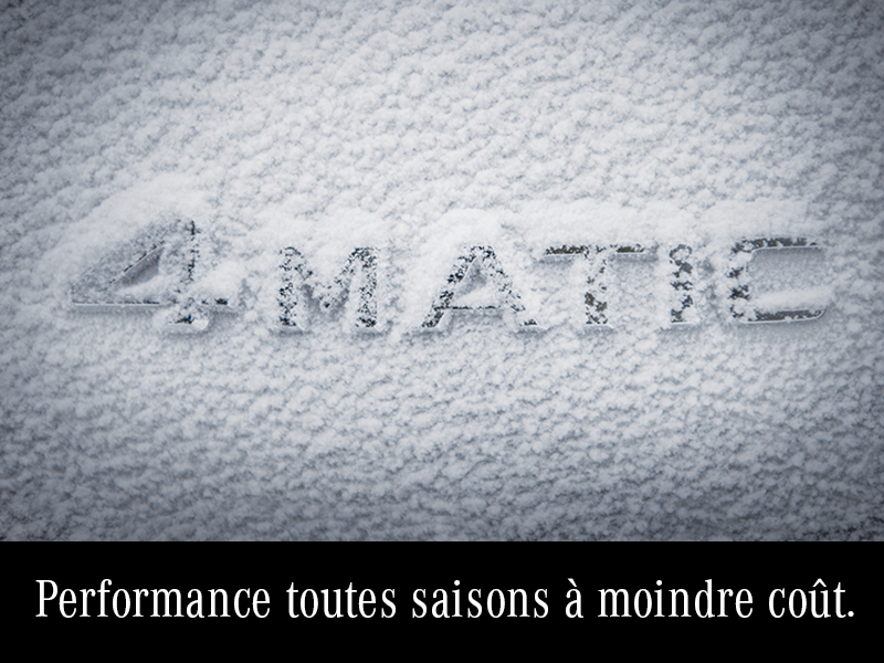 Performance toutes saison à moindre coût.