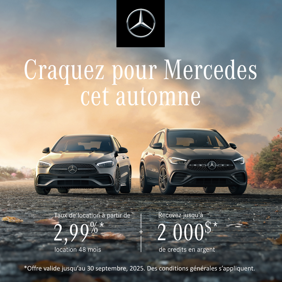 Craquez pour Mercedes