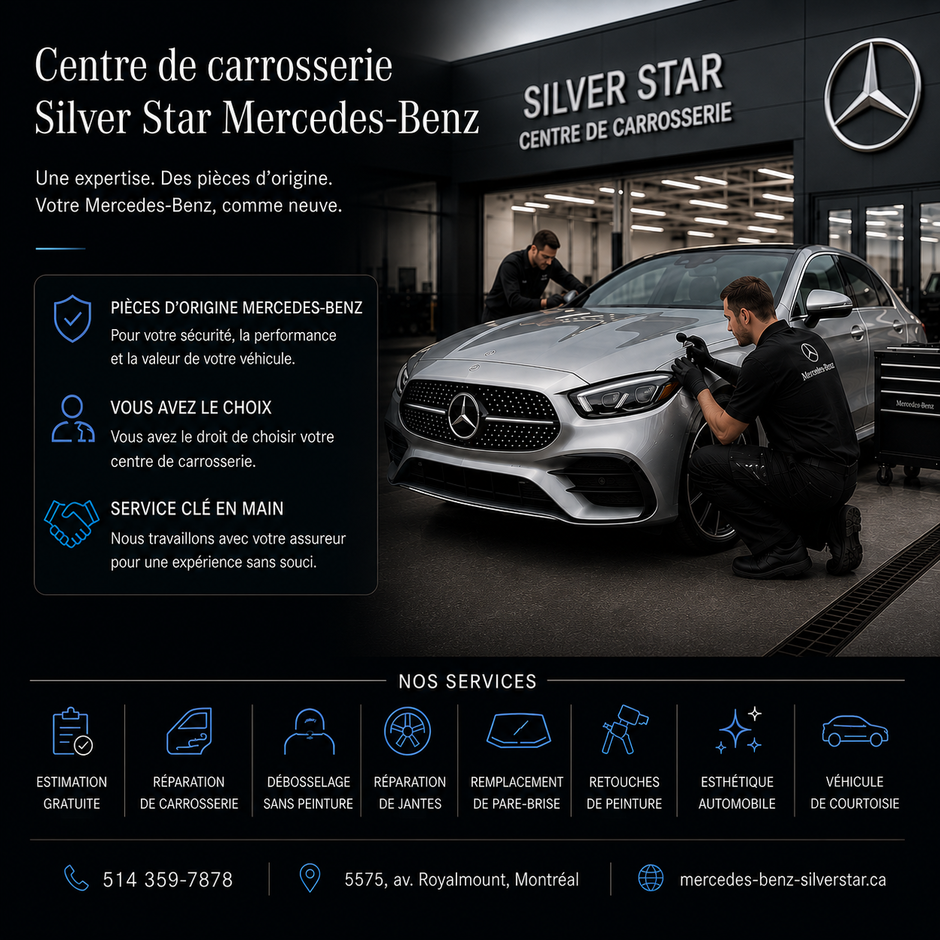Centre de carrosserie Silver Star Mercedes-Benz