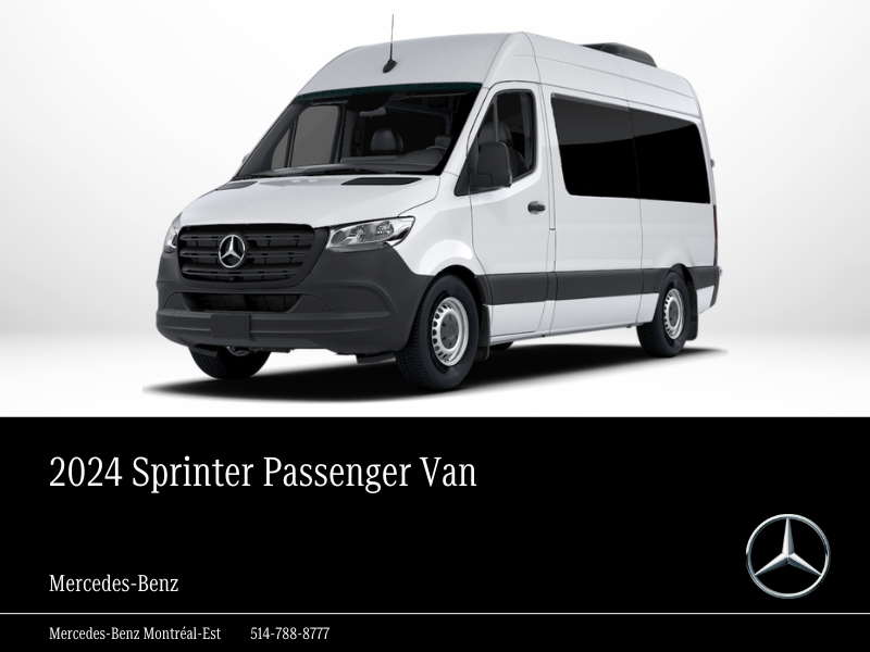 2024 Sprinter Passenger Van MercedesBenz MontréalEst