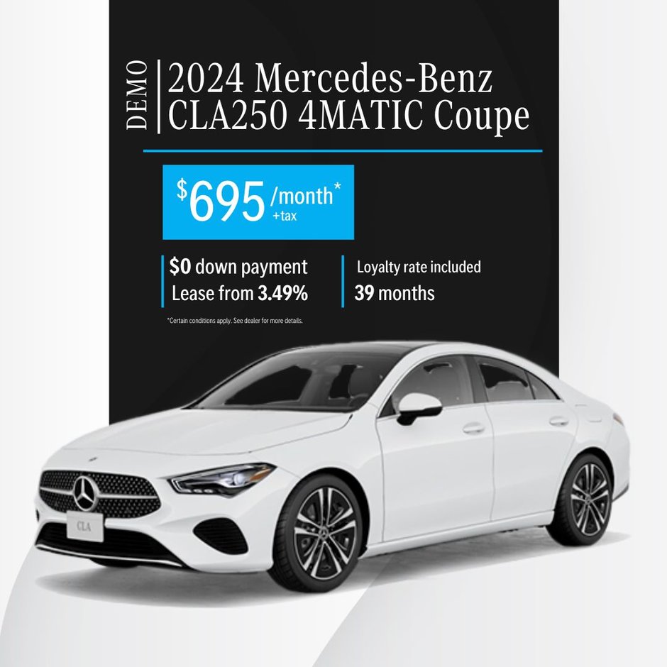 2024 CLA250 4MATIC Coupe