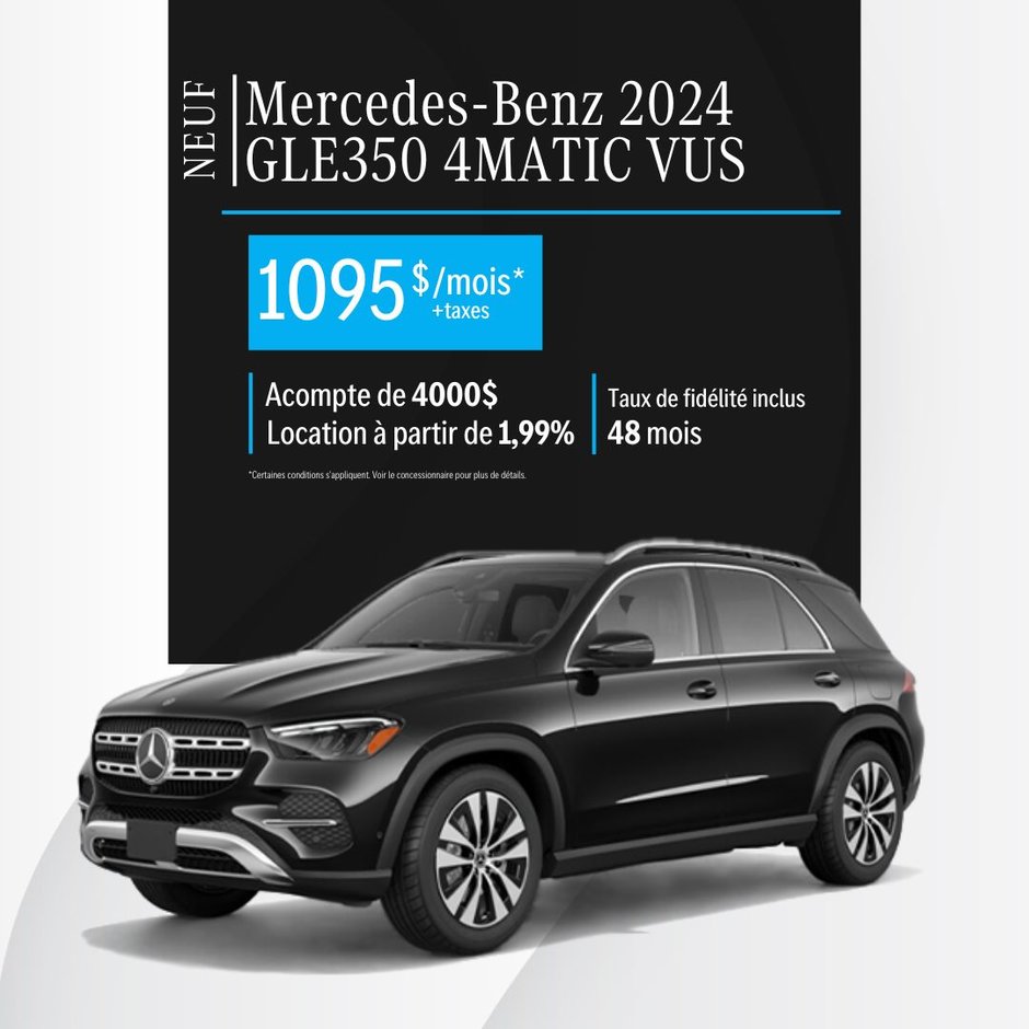 GLE350 4MATIC VUS 2024