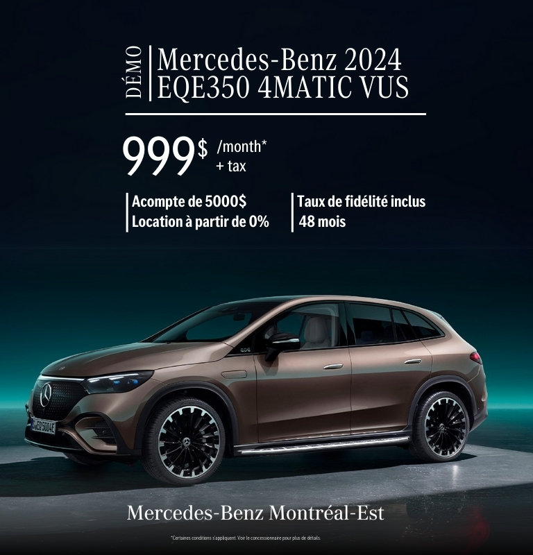 EQE350 4MATIC VUS 2024