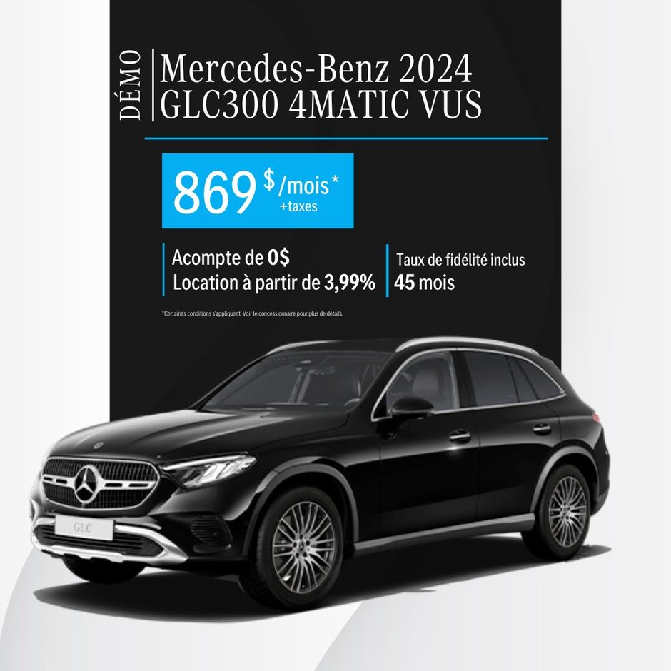 GLC300 4MATIC VUS 2024