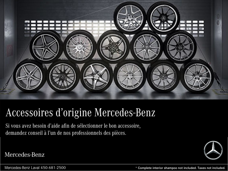 Accessoires d'origine Mercedes-Benz