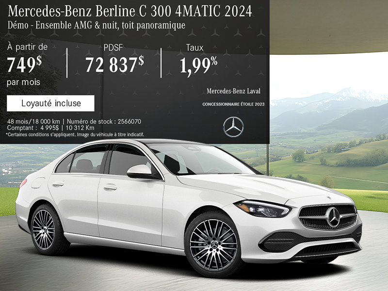 C300 BERLINE 4MATIC 2024