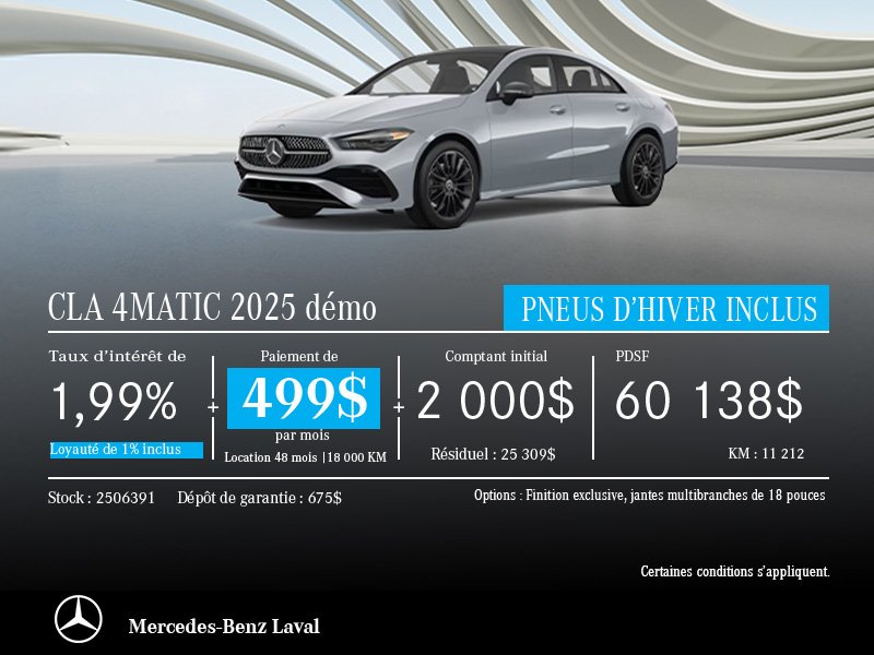 Mercedes-Benz CLA 250 4MATIC