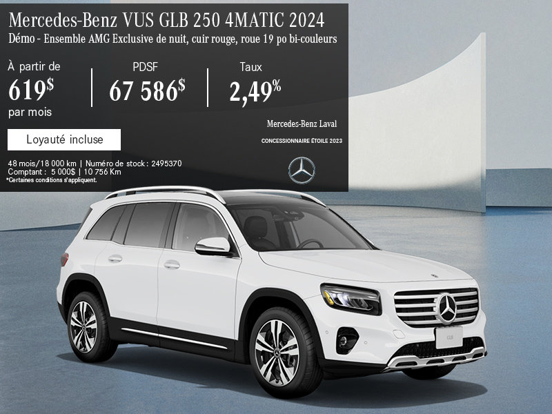 Mercedes-Benz GLB 250 4MATIC SUV 2024