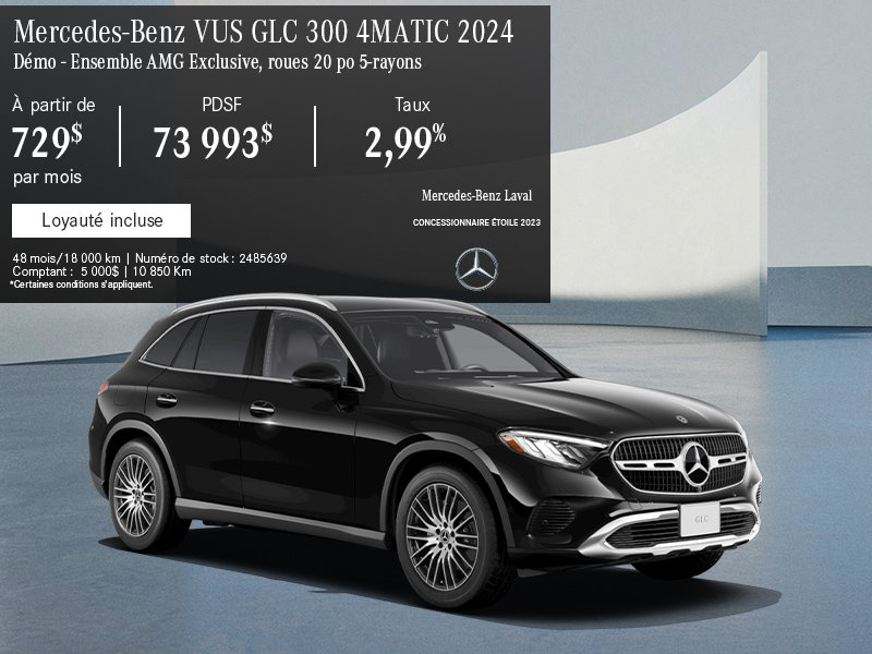 Mercedes-Benz GLC 300 4MATIC SUV 2024