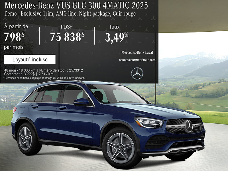 Mercedes-Benz GLC 300 4MATIC SUV 2025