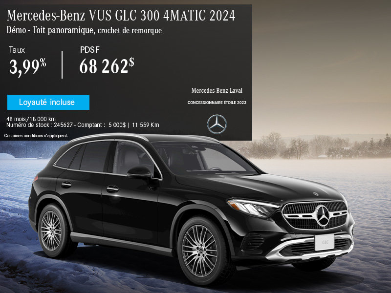 Mercedes-Benz GLC 300 4MATIC SUV 2024