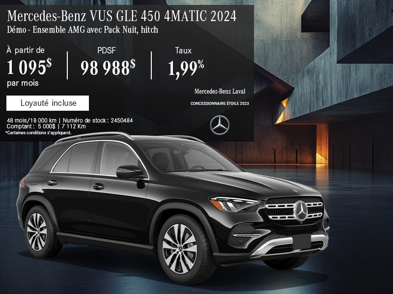 Mercedes-Benz GLE 450 4MATIC SUV 2024