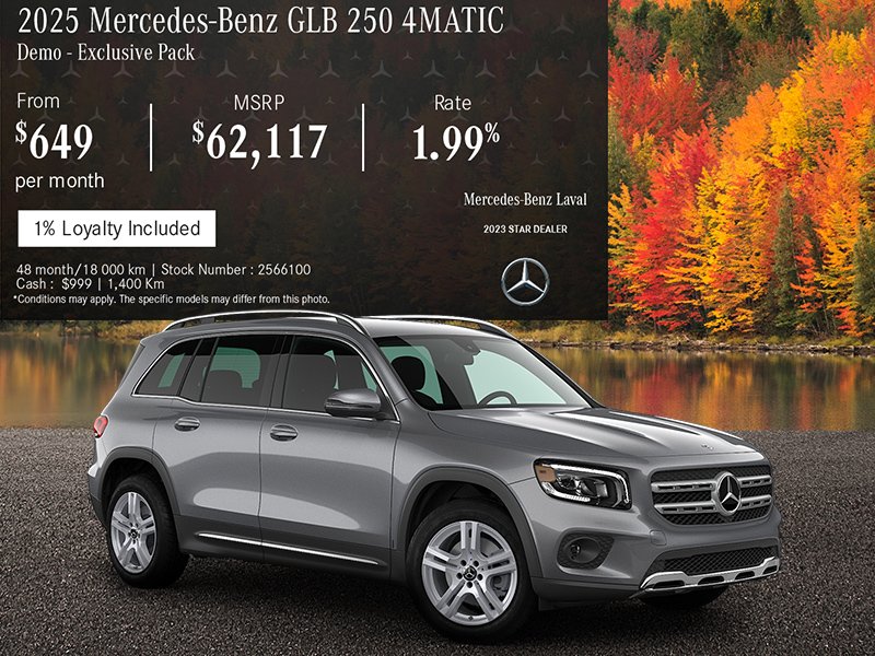 2025 Mercedes-Benz GLB 250 4MATIC