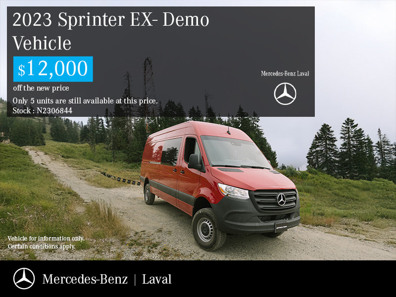 2023 Sprinter EX Demo