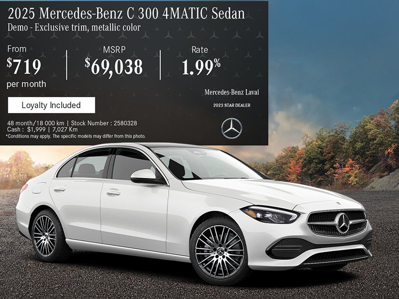 C300 4Matic Sedan