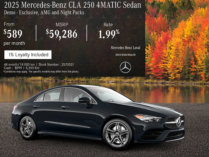 2025 Mercedes-Benz Berline CLA 250 4MATIC