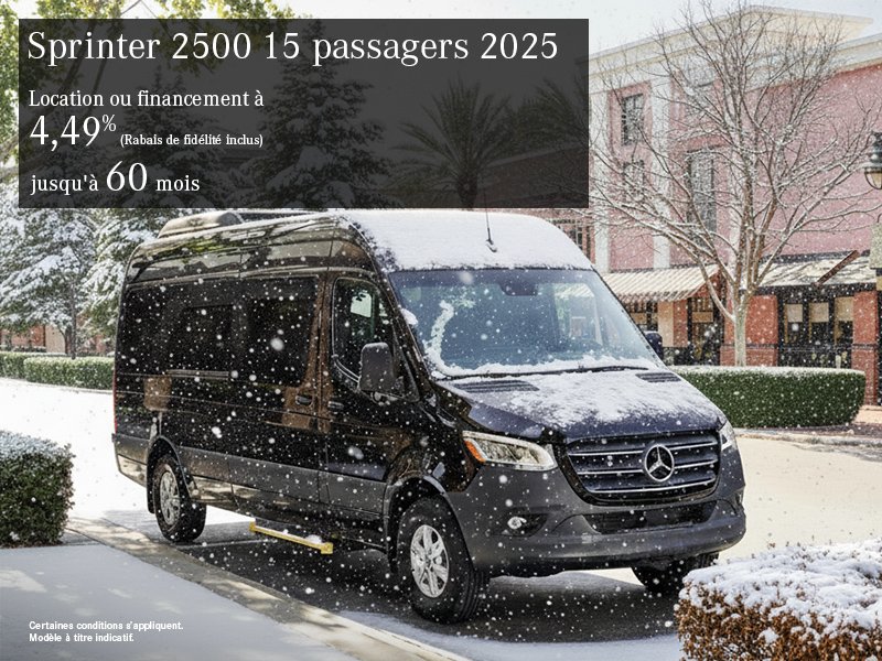 Sprinter 2500 15 Passagers 2025