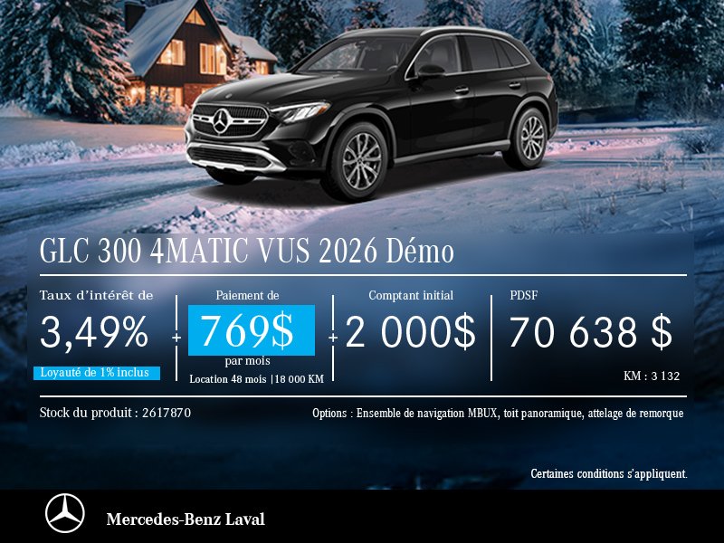 Mercedes-Benz GLC 300 4MATIC