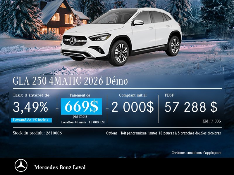 Mercedes-Benz GLA 250 4MATIC