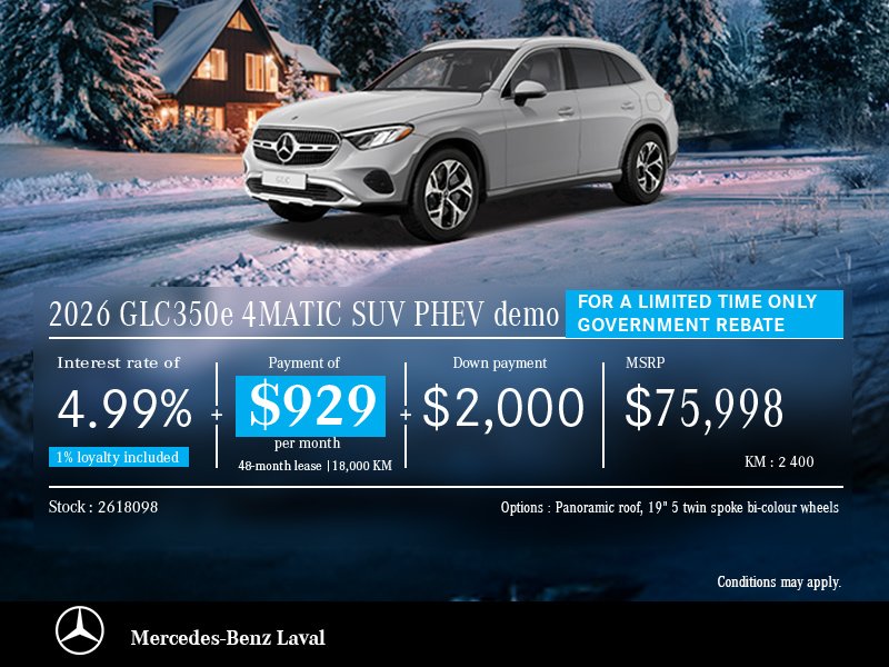 Mercedes-Benz GLC 350e PHEV