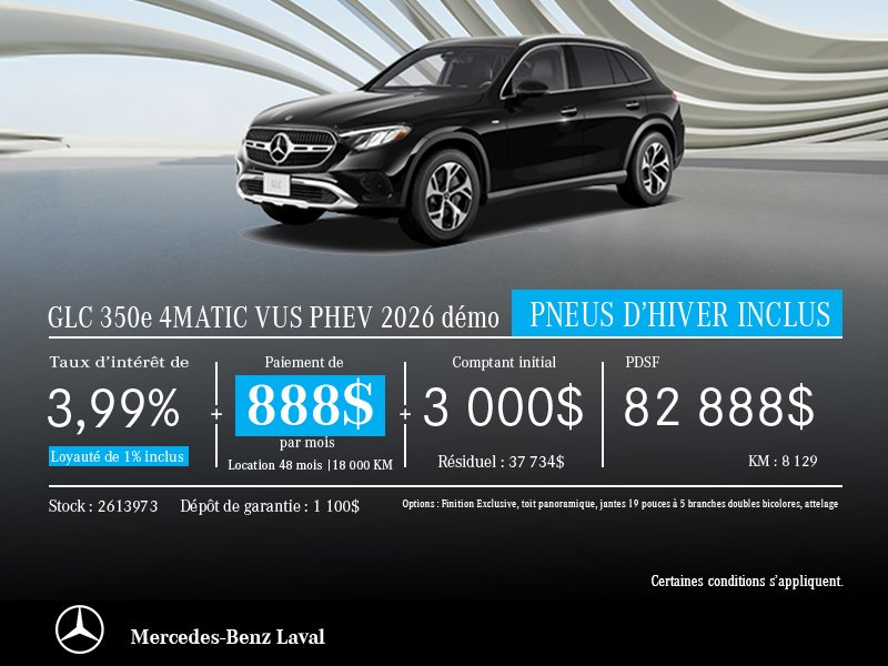 Mercedes-Benz GLC 350e PHEV