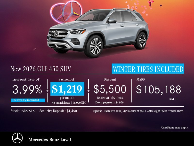 2026 Mercedes-Benz GLE 450