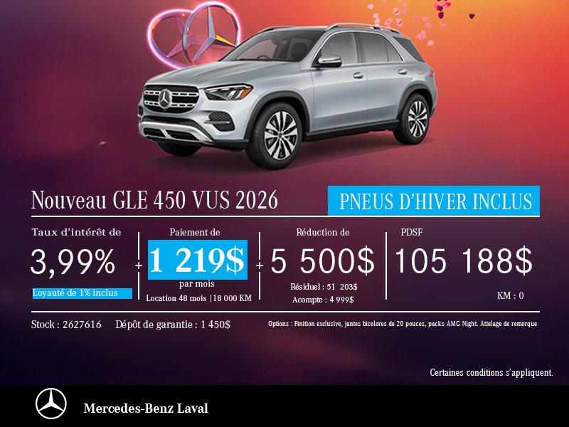 Mercedes-Benz GLE 450 2026