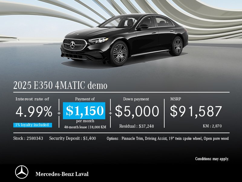 Mercedes-Benz E350 4MATIC