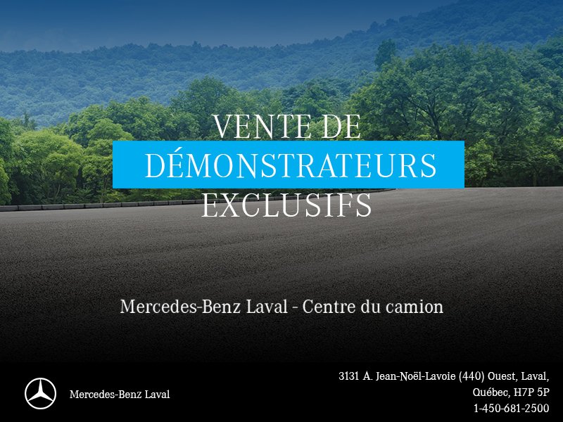 Vente de démonstrateurs exclusifs